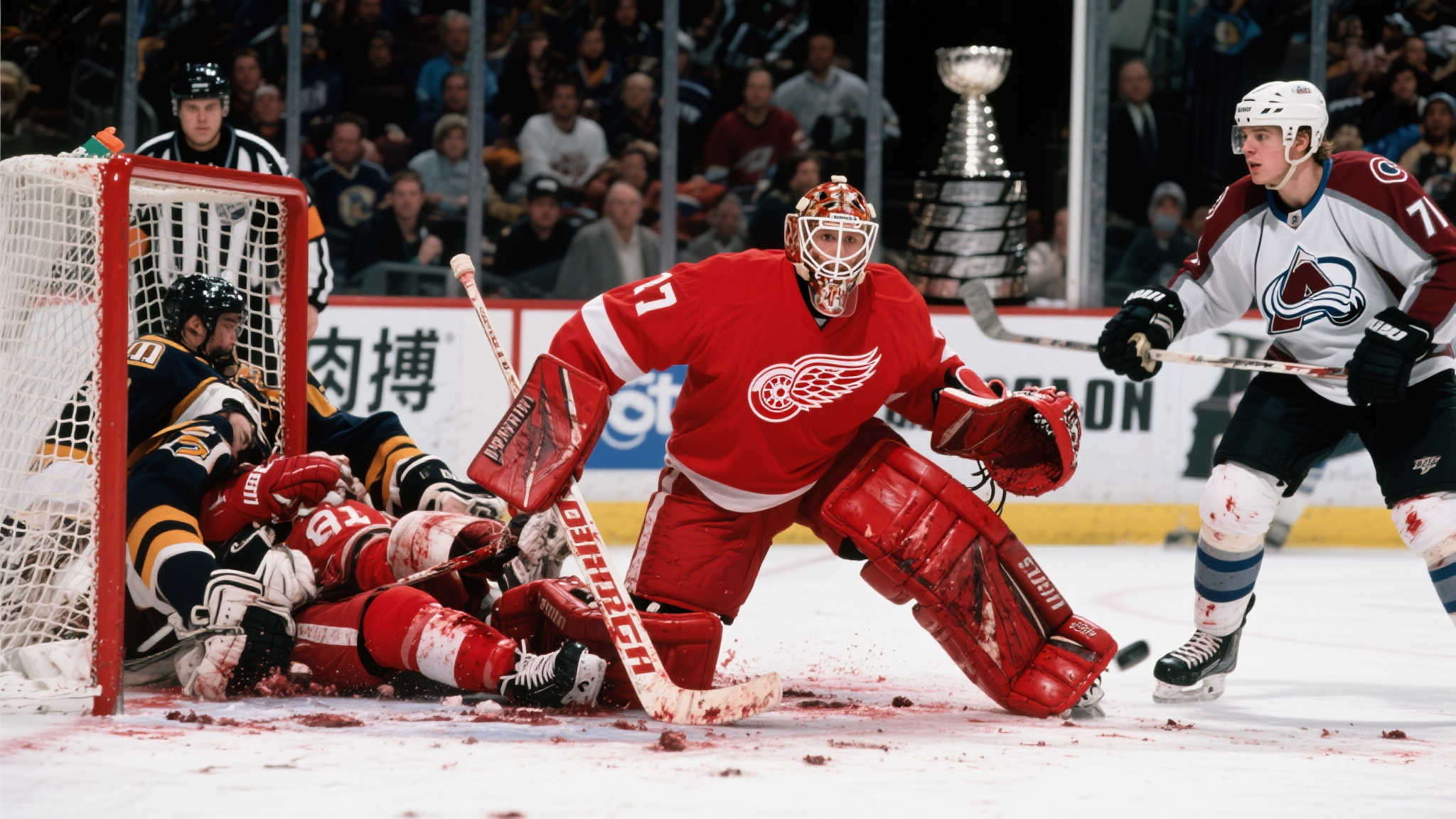 史诗级抢七决战:辉煌瞬间回顾 1996年斯坦利杯,将底特律红翼队与科罗拉多雪崩队