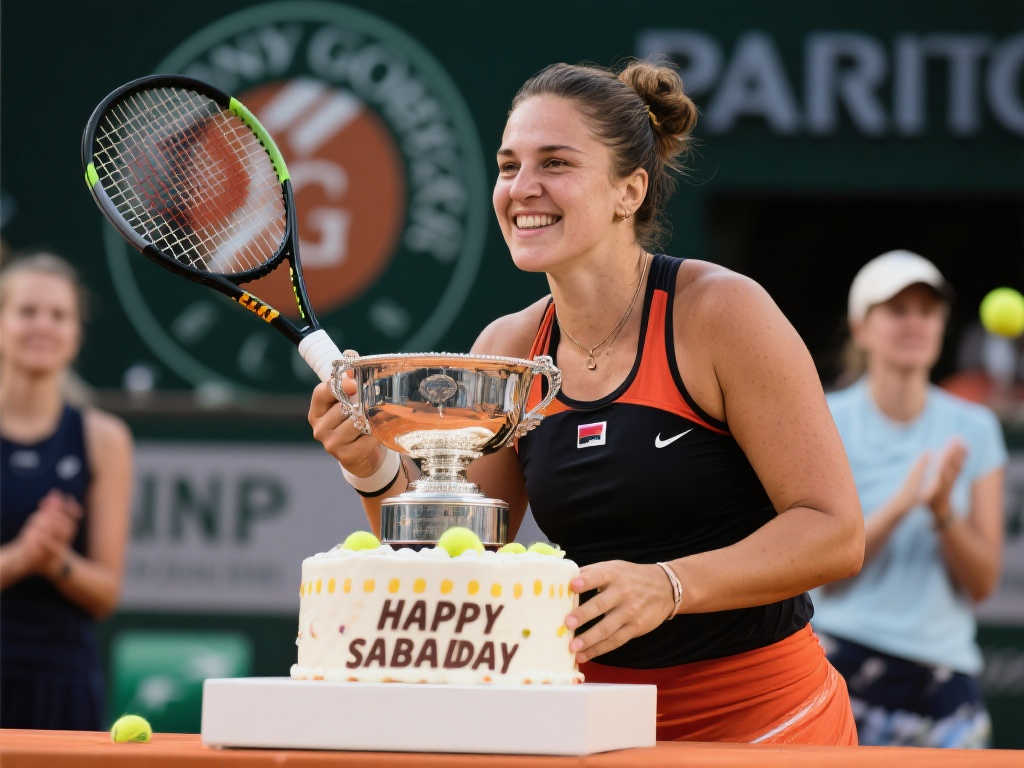 萨巴伦卡夺冠喜迎生日:最珍贵的礼物,感谢一路相伴 萨巴伦卡夺冠喜迎生日:最珍贵的礼物,感谢一路相伴